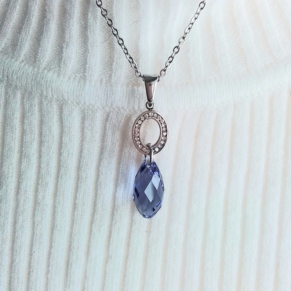 Swarovski Crystal Jewel handmade necklace